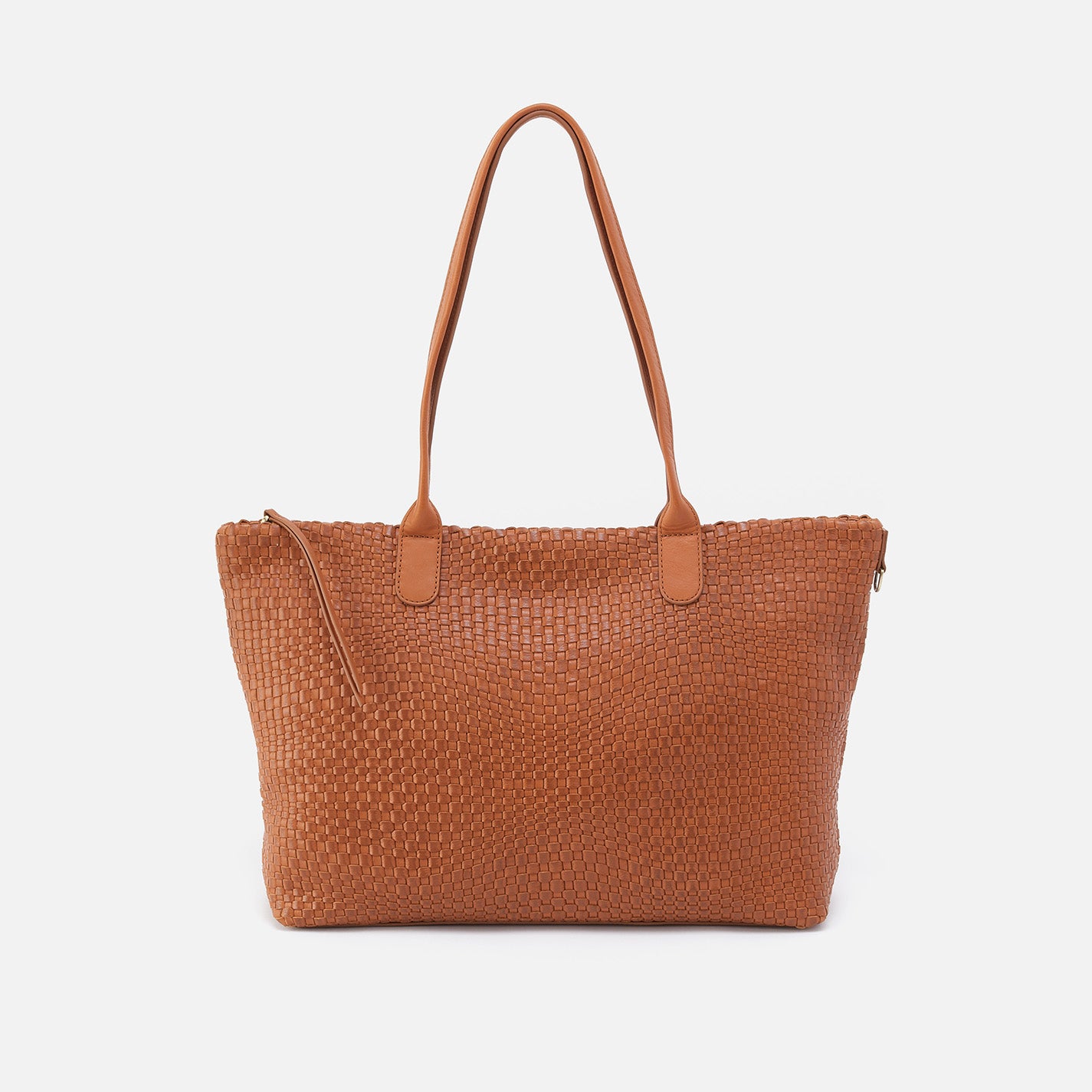 Bolder Tote in Wave Weave Leather Wheat HOBO