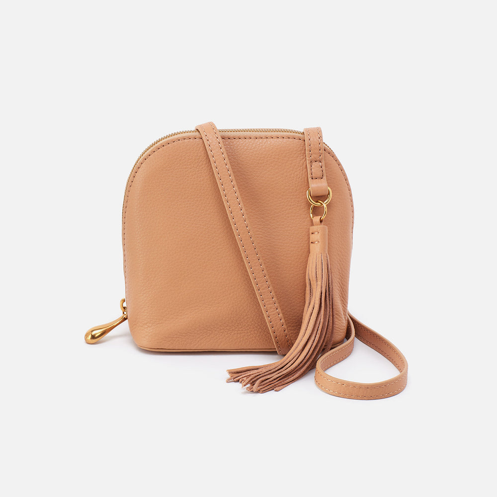 Nash Crossbody In Pebbled Leather - Sandstorm