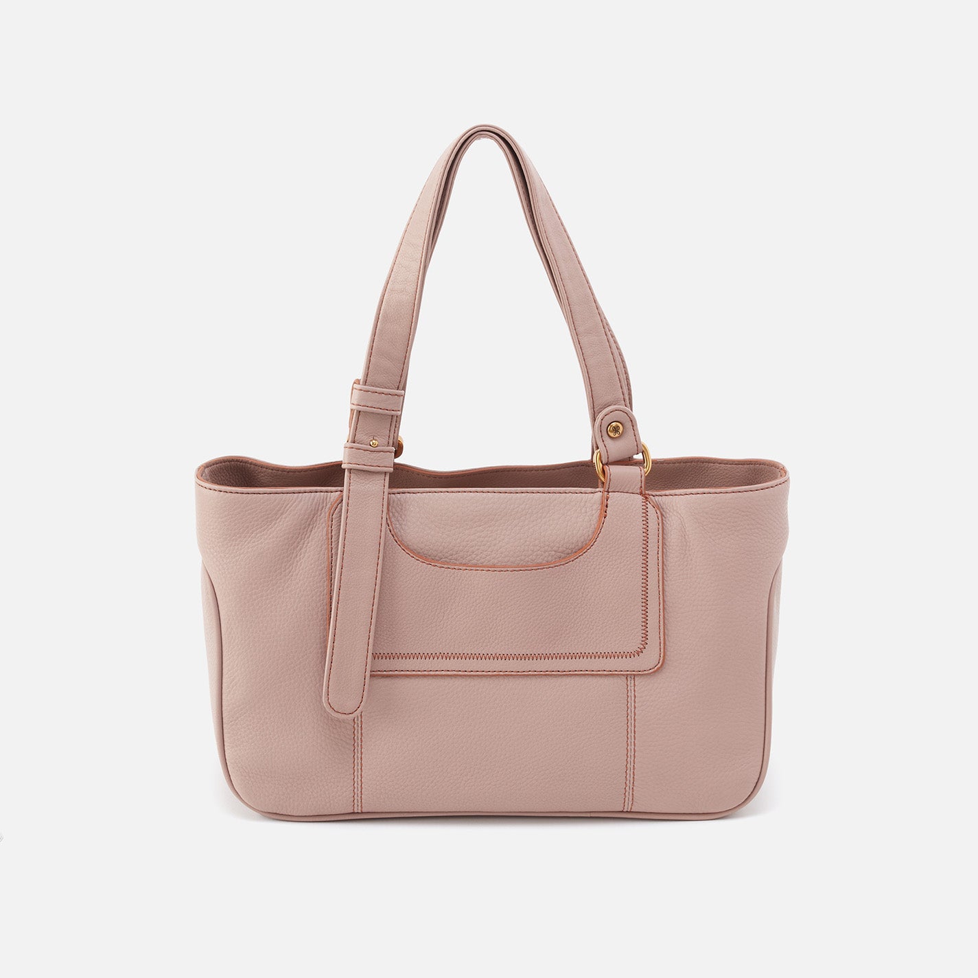 Burkina Leather Bag Togo - Pink Interior