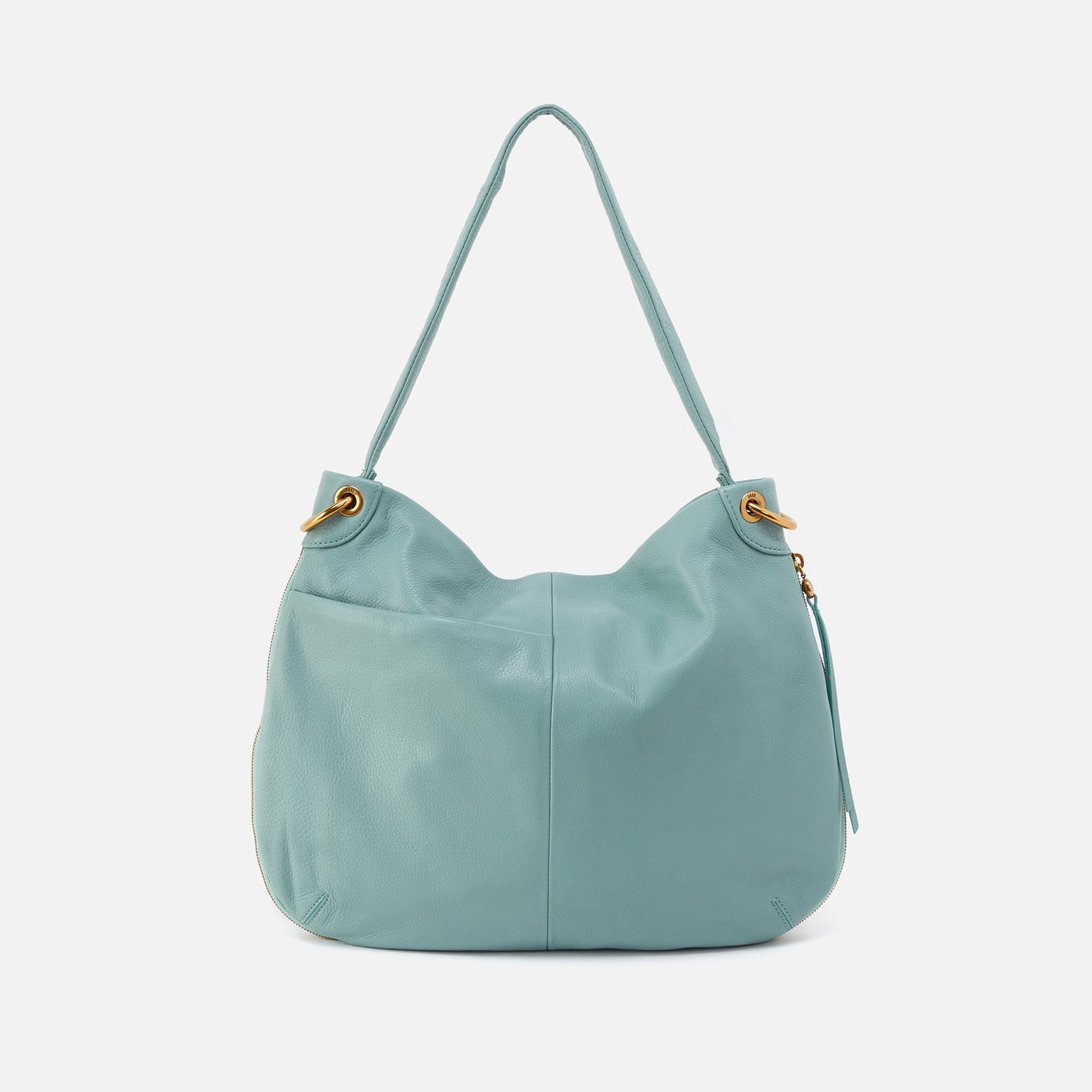 HOBO Fern Sling Bag - Pebbled Leather in Chalk