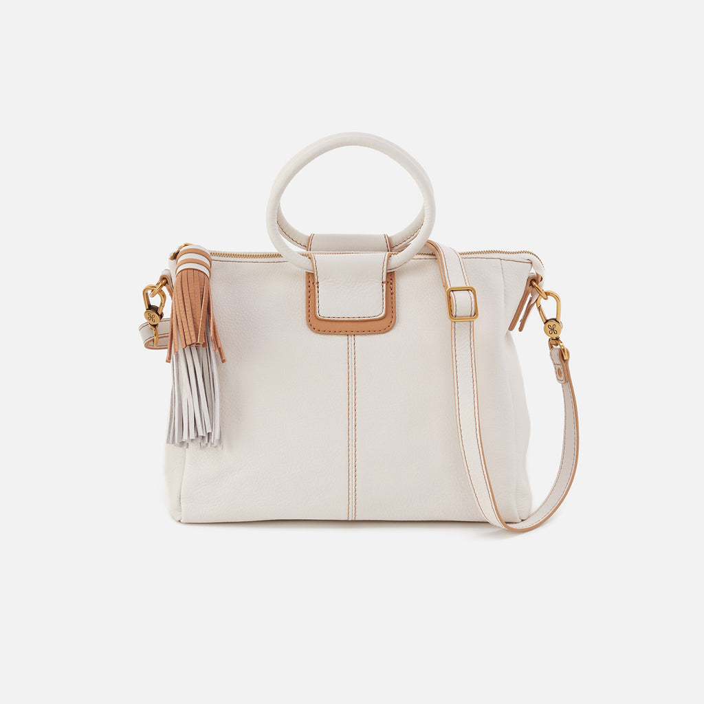 White Leather Medium shoulder bag