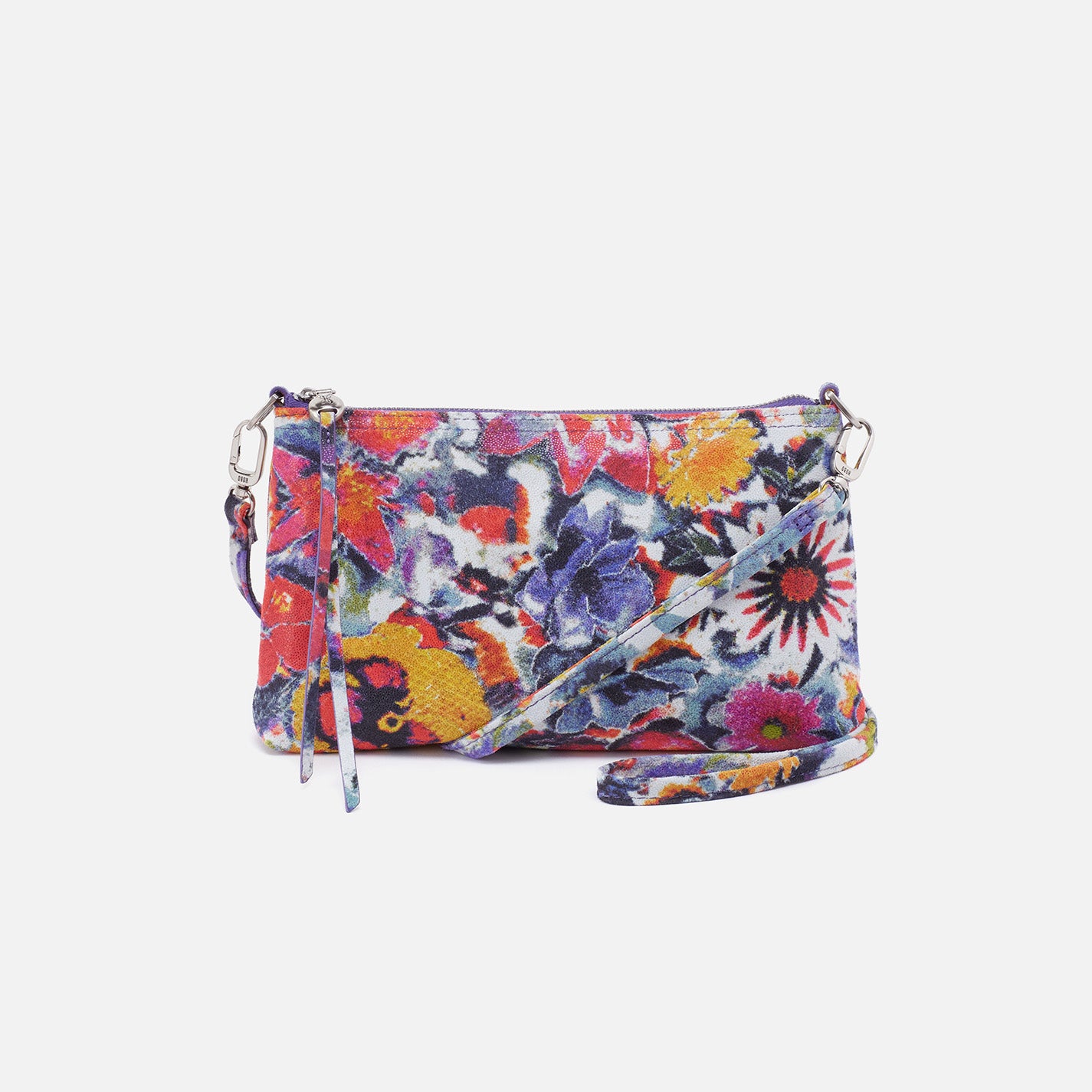 Darcy Crossbody in Printed Leather - Poppy Floral – HOBO